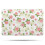 Tapete de banheiro floral antiderrapante em microfibra, 50 x 80 cm (20 x 32 polegadas) 1