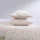 Twin cotton percale sheet set Norella Pink 3