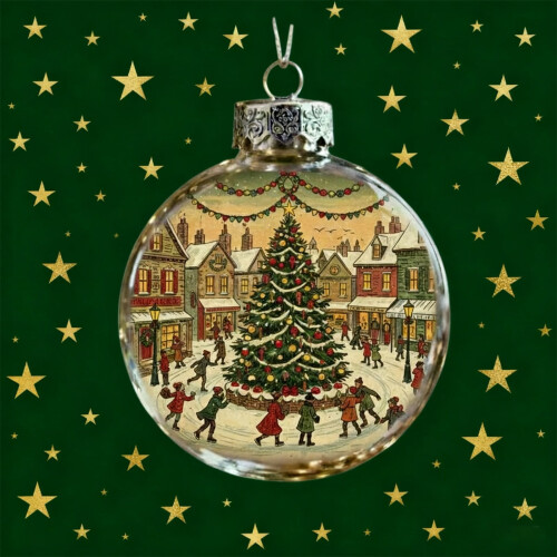 Karymi Vintage2D Weihnachtsschmuck-Set 1