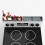 Magnetic Oven Top Rack Organizer, Kitchen Countertop Spice Storage Solution, Hot Trend Space Saving Drying Mat, Essential Home Chef Tool Organizer 4