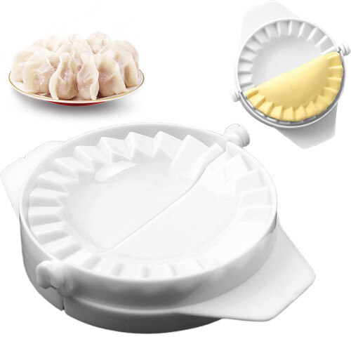 Dumpling Maker Press – Empanadas & Dumpling Mold Machine, Easy-to-Use, Durable Kitchen Tool for Baking & Cooking