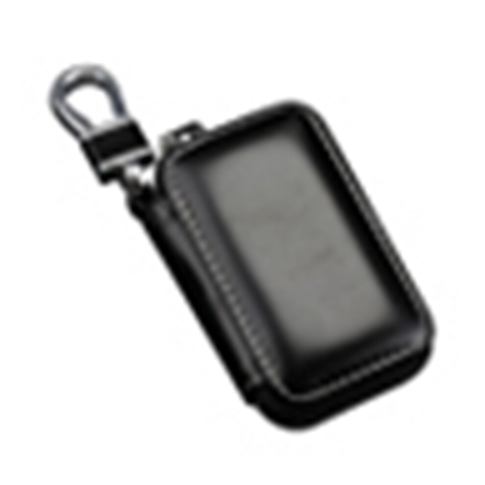 Opvise Genuine Leather Car Key Fob Case Cover Keychain Zipper Bag Protector 9479868242272