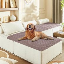Waterproof Reversible Dog Blanket for Couch, Sofa, Car – 40x50", Dark/Light Sea Fog, Compatible with Large Dogs & Cats