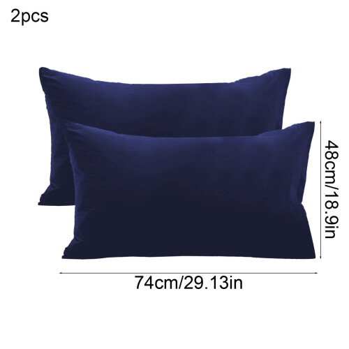 Housses de coussin en microfibre antidérapantes standard (lot de 2) 2
