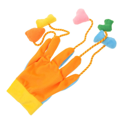 Cat Teasing Glove Soft Interactive Toy for Cats