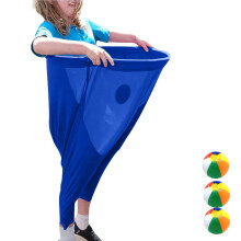 HongMinWen Granny Pants Yard Game Set with 3 Bouncy Balls – Outdoor Party Game, Fun Family Reunion & Adult Group Game
