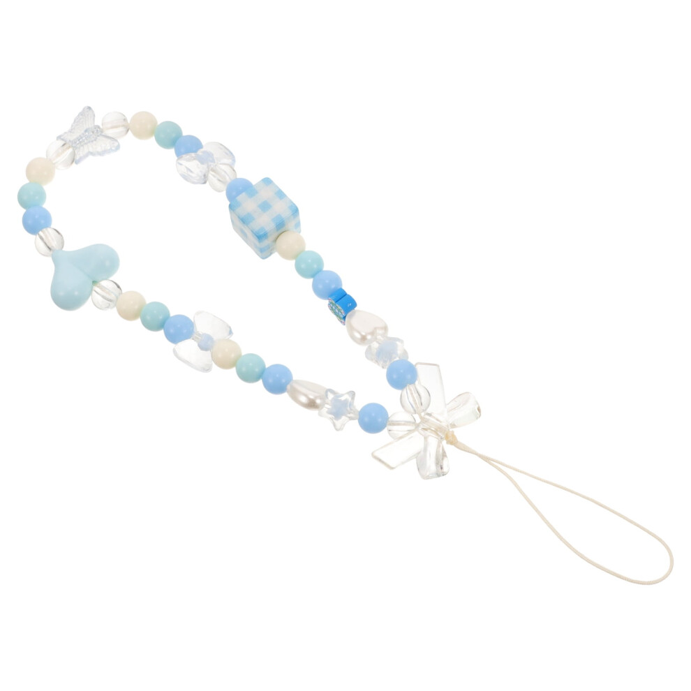 Cell Phone Charm For Phone Bag Keychain Camera Pendant Bowknot Heart And Butterfly Beaded Phone Charm 9028731365879