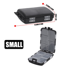 Fishing Bait Storage Box Portable Double-Sided 1 Pack