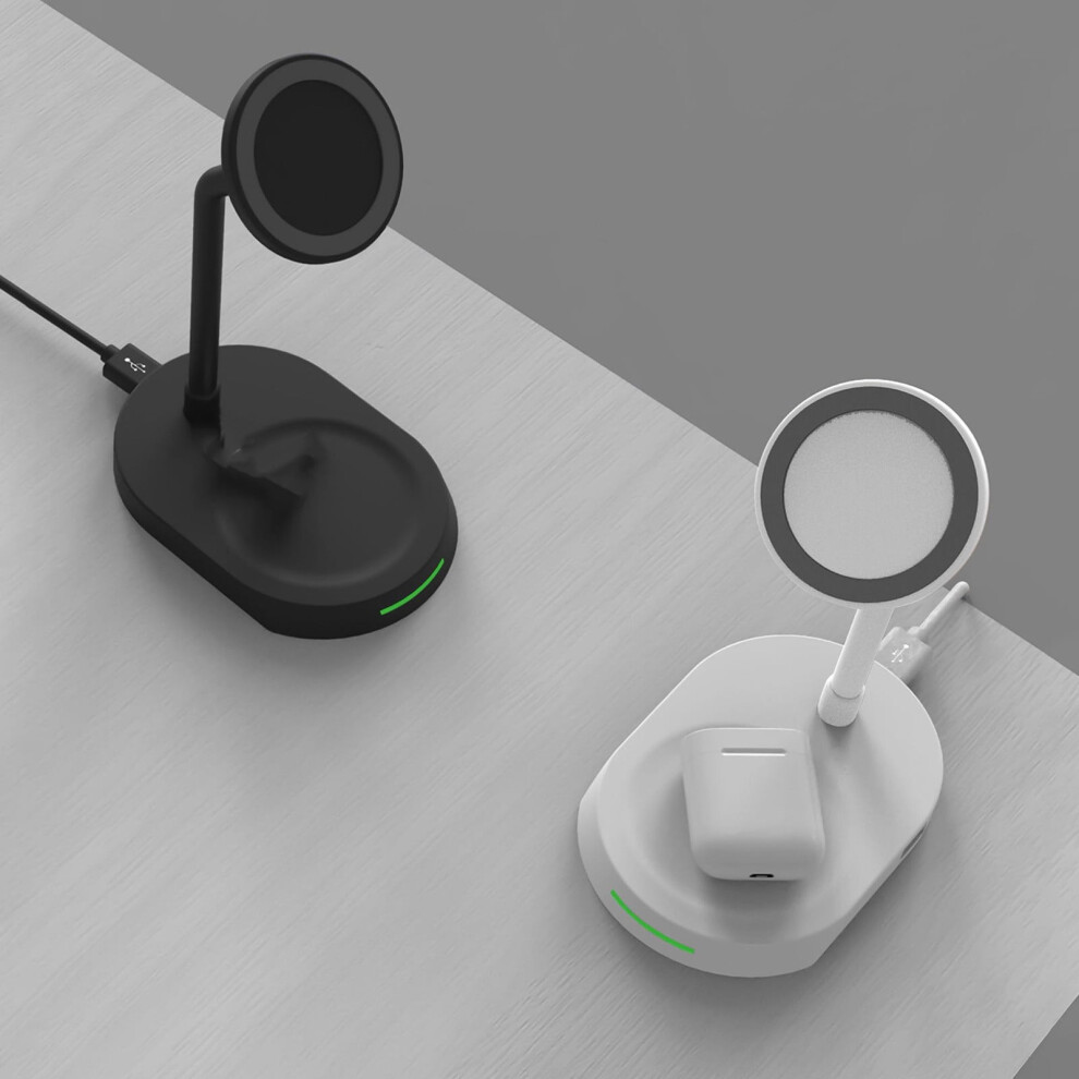 Wireless Charging Station For Multiple Devices 3-In-1 9178400566042
