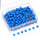 Map Tacks Push Pins Small Size 300 Packs (Blue, 1/5 Inch) 1