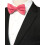 2 Packs Solid Color Pre-tied Bow Tie Adjustable Bowtie for Men 2