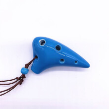 Ocarina soprano en céramique, clé en do, 6 trous, flûte pour débutant