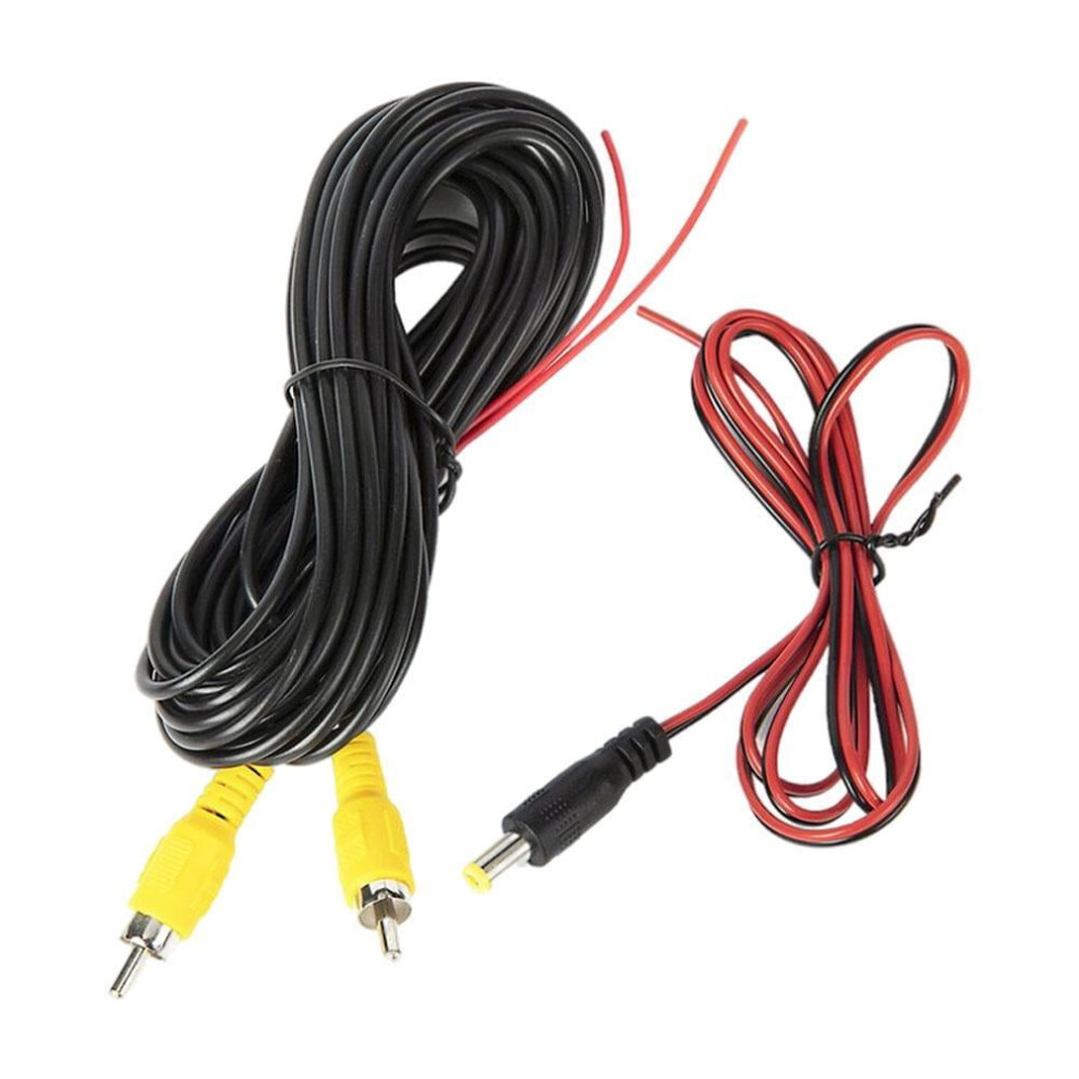 Car Video Rca Extension Cable For Rear View Backup Detection Camera Wire New P0 9110895805534