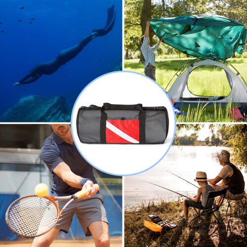 Mesh Duffel Gear Bag til snorkling og dykning 2
