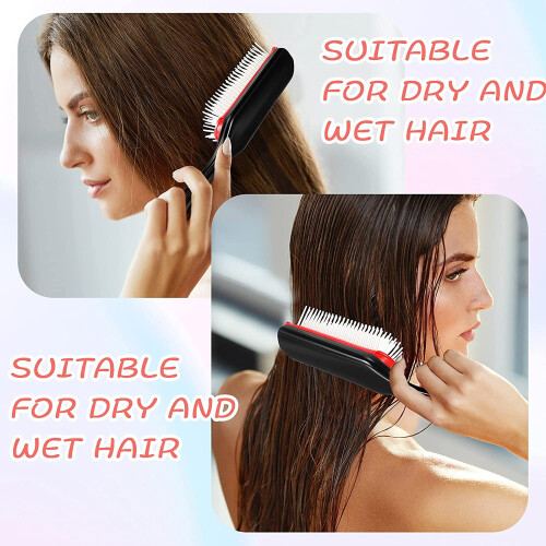 3-Piece Nylon Hair Brush Set – Large, Medium, Small 2
