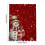 Jule-snemands badeforhæng 180x150cm polyester 2