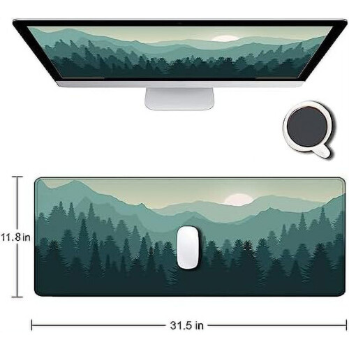 Stor spillmusematte 80x30 cm 1