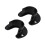2Pcs Closet Pole Socket for Hanger Pole Holders Heavy Duty Black 4