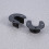 2Pcs Closet Pole Socket for Hanger Pole Holders Heavy Duty Black 6