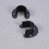 2Pcs Closet Pole Socket for Hanger Pole Holders Heavy Duty Black 8
