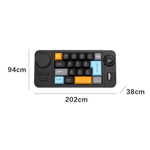 19-tasters programmerbart mekanisk tastatur 1