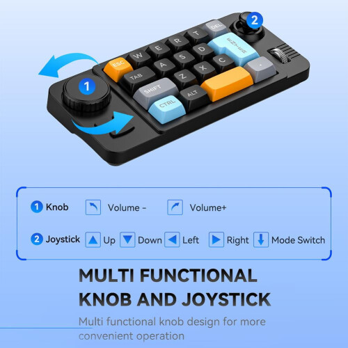 19-tasters programmerbart mekanisk tastatur 2