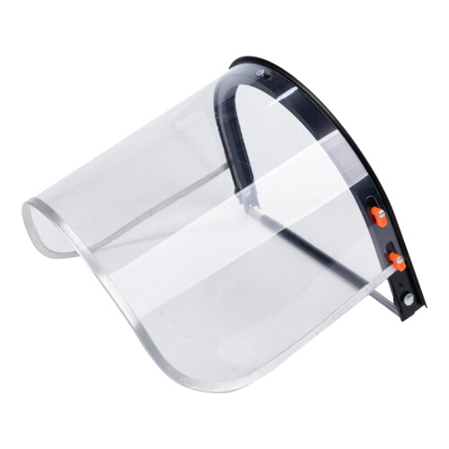 Face Shield and Bracket Accessory for Full Brim Hard Hats Professional PVC Visor 1
