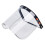 Face Shield and Bracket Accessory for Full Brim Hard Hats Professional PVC Visor 5