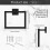 Stainless Steel Square Towel Holder Ring 2 Pack 7