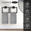 Stainless Steel Square Towel Holder Ring 2 Pack 2