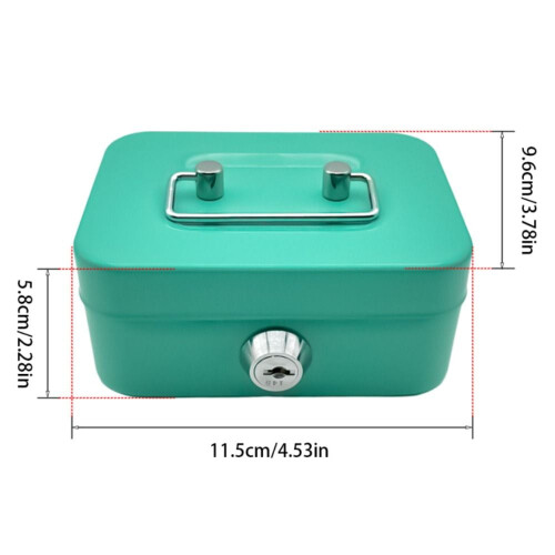 Sturdy Handles Lockable Security with Coin Slot, Pink 1