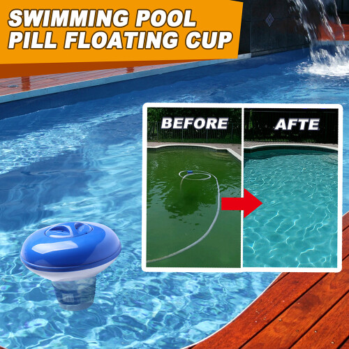 Pool Chlorine Floater Dispenser Supports 1" Chlorine Tablets 1