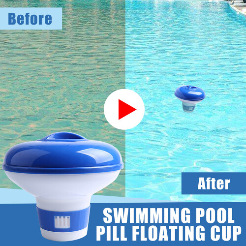 Pool Chlorine Floater Dispenser Supports 1" Chlorine Tablets 2