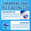 Pool Chlorine Floater Dispenser Supports 1" Chlorine Tablets 4