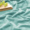 Haze Blue dobbeltsidig fleeceteppe 50x60 tommer 2