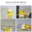 Portable Clean-Cut Paint Edger Roller Brush Safe Tool for Home Wall Ceilings 4