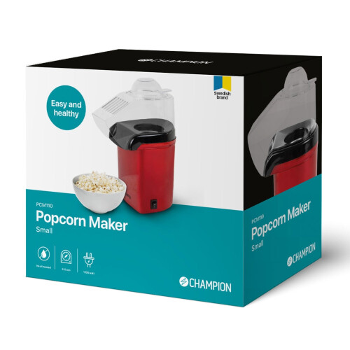 Champion Popcornmaschine Klein PCM110 Rot 2