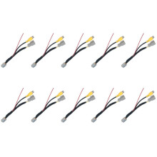 10pcs Rear View Camera RCA Video Cable for Outlander ASX GF GG ZJ 13-20 Reverse Camera Convert Cable Adapter