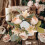 Ghirlanda artificiale di gigli e rose da 30 cm 4