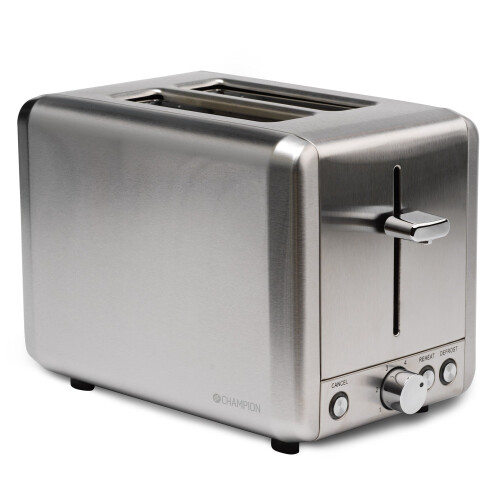 Champion Toaster 2 Scheiben 925W BR220 Edelstahl 1