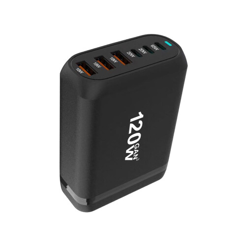 120W USB-C PD-lader, 6-porters hurtiglading 2