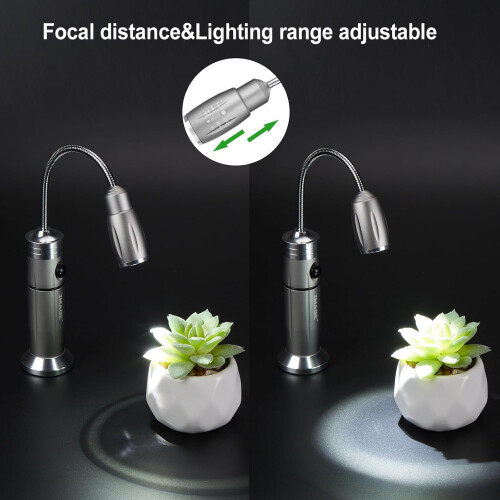 BBQ Grill Light with Magnetic Base and Gooseneck – 2 Pack 2
