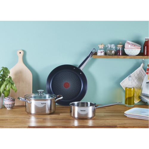 Tefal Cook-Eat-Set 4-teilig aus Edelstahl 1