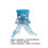 Christmas Tree Topper Hat – Sky Blue Gingerbread Design 3