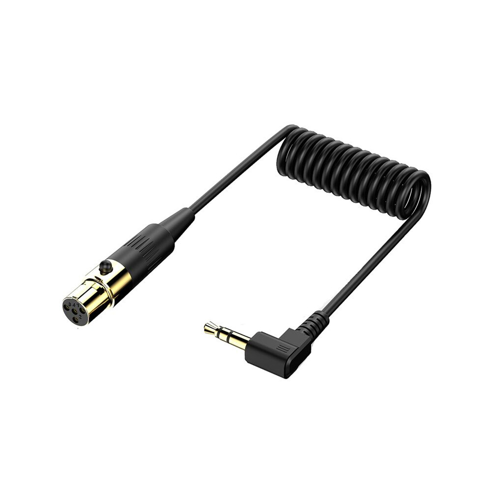 Right Angle 3.5Mm To Xlr Aux Cable 90 Degree Angle 3.5Mm To Xlr 90 Microphone Cable For Laptop Microphone Amplifier 4Pin 4711677955345