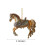 2D Acrylic Christmas Ornament Brown Festive Decor 6