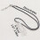 Set cadou Crystal Chakra: Pandantiv hexagonal roz 3