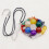 Set cadou Crystal Chakra: Pandantiv hexagonal roz 5