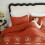Terracotta King Comforter Set Burnt Orange 3-Pc 3