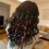 Hårglittersæt 12 farver 91 cm glitterextensions 3